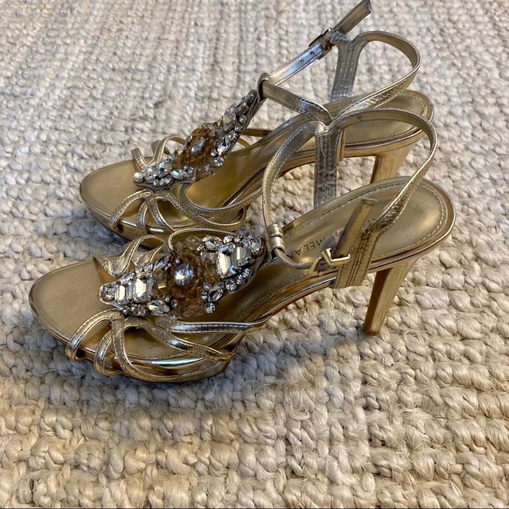Antonio Melani Jeweled Heels - Picture 4 of 6